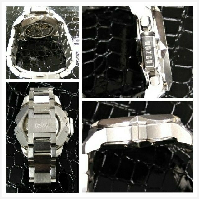 RSW(ラマスイスウォッチ)のRSW ラマスイスウォッチ 自動巻 クロノ OH済 6Pダイヤ 100M防水 メンズの時計(腕時計(アナログ))の商品写真