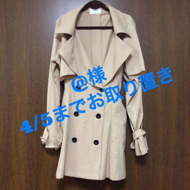 MURUA(ムルーア)のMURUA♡スプリングコート レディースのジャケット/アウター(スプリングコート)の商品写真