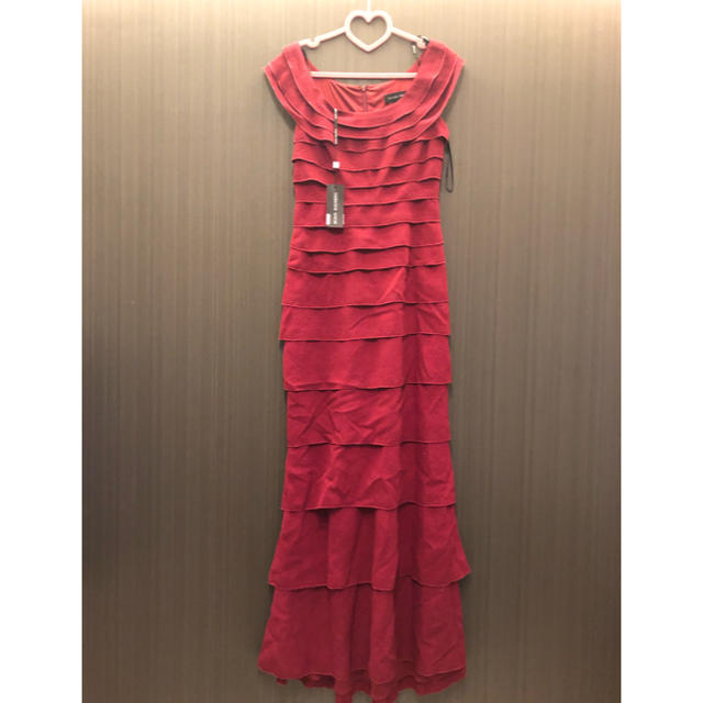 タダシショージ Tadashi Shoji ラッフル ロングドレス タダシショージ Tadashi Shoji ラッフル ロングドレス
