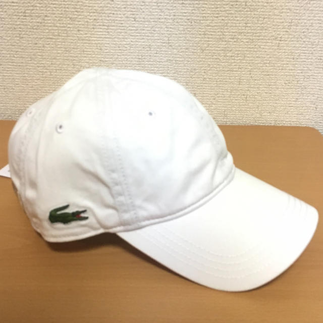 帽子新品 ラコステ side small logo cap