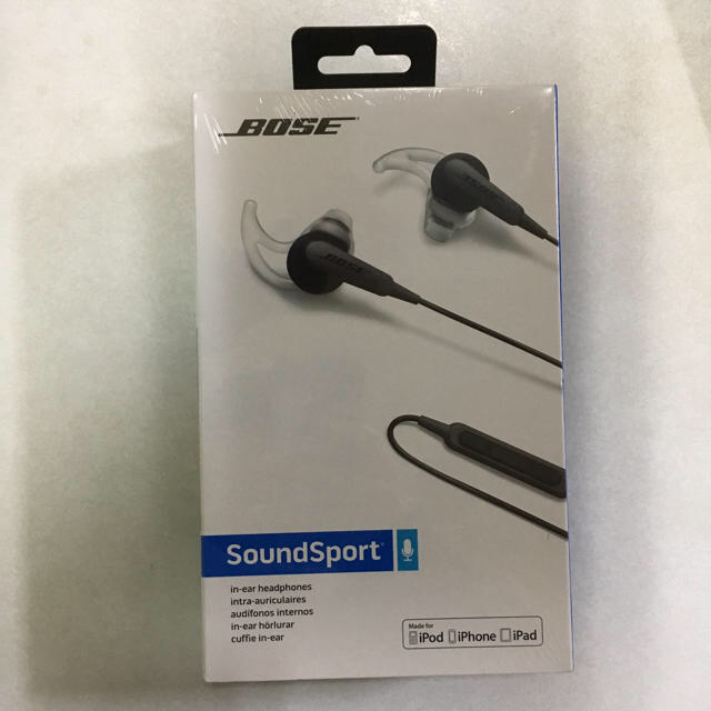 セール【新品】Bose イヤホン チャコール Apple