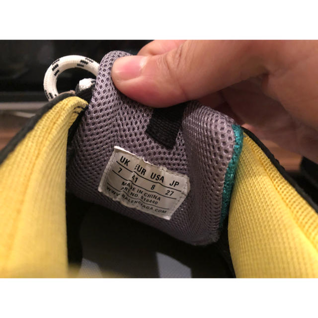 BALENCIAGA triple s  41 グリーン イエロー【専用】