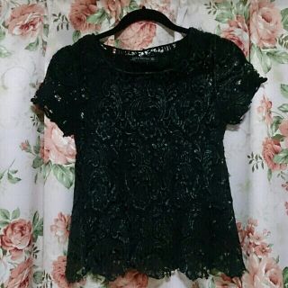 ザラ(ZARA)の★レースTシャツ★(Tシャツ(半袖/袖なし))