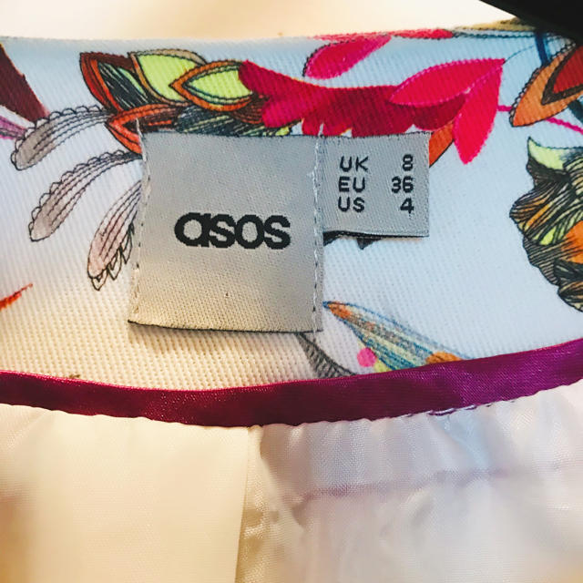 asos(エイソス)のロンドン発ASOSジャケット レディースのジャケット/アウター(ノーカラージャケット)の商品写真