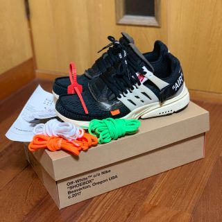 オフホワイト(OFF-WHITE)のNIKE AIR PRESTO OFF-WHITE THE TEN(スニーカー)