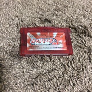 ゲームボーイアドバンス(ゲームボーイアドバンス)の【GBA】ポケットモンスター ルビー(携帯用ゲームソフト)