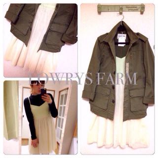 ローリーズファーム(LOWRYS FARM)のLOWRYS FARM♡チュールワンピ(ひざ丈ワンピース)