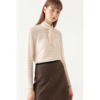 ジルスチュアート(JILLSTUART)のファナレースボウタイブラウス(シャツ/ブラウス(長袖/七分))