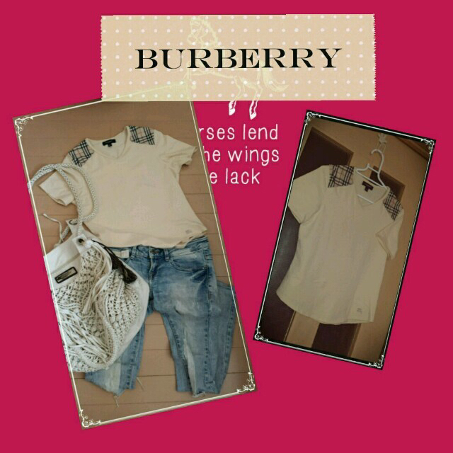 BURBERRY(バーバリー)のBURBERRY Tシャツ レディースのトップス(Tシャツ(半袖/袖なし))の商品写真