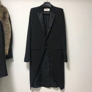 サンローラン(Saint Laurent)のsaint laurent paris ピークドラペル ジャケット コート(テーラードジャケット)