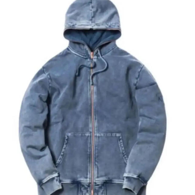 KITH INDIGO WILLIAMS HOODIE M