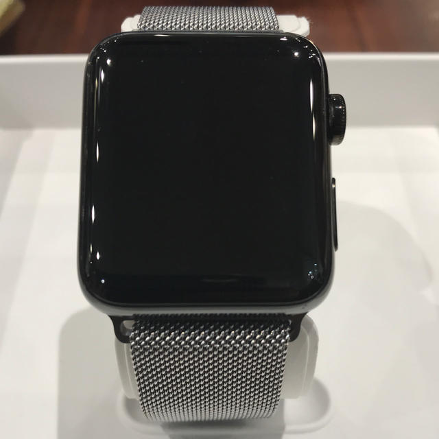 Apple Watch series3 セルラー ブラックステンレス 42mm