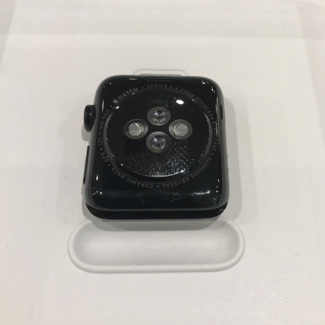 Apple Watch series3 セルラー ブラックステンレス 42mm