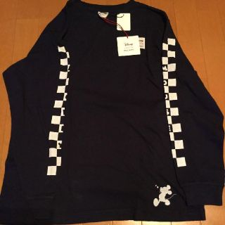 moussy - マウジー×ディズニーストア 限定 Tシャツ ミッキー ネイビー