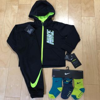 ナイキ(NIKE)のナイキ ベビー キッズ ジャージ 上下 セットアップ 靴下(その他)