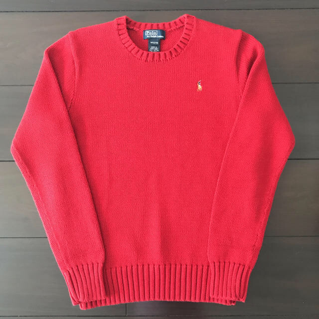 POLO RALPH LAUREN(ポロラルフローレン)の【美品】ポロラルフローレン セーター M (140サイズ)  キッズ/ベビー/マタニティのキッズ服女の子用(90cm~)(ニット)の商品写真