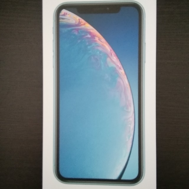 新品未使用品 iPhone XR 64GB ブルー SIMロック解除　完済済