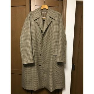 AURALEE オーラリー ガンクラブチェック コート 2017AW size4(チェスターコート)