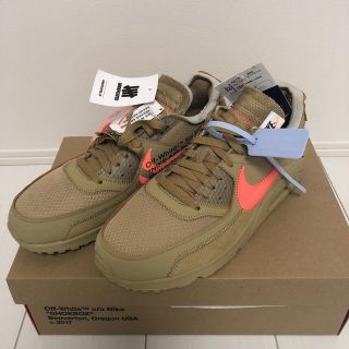 ナイキ(NIKE)の off white×NIKE AIR MAX 90 (スニーカー)