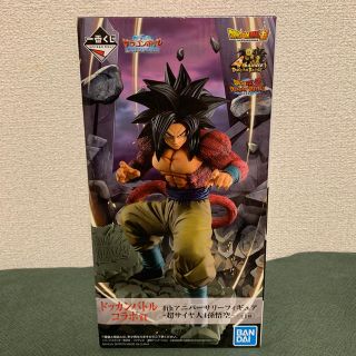 ドラゴンボール(ドラゴンボール)の新品未開封 ドラゴンボール超一番くじ ドッカンバトルコラボ賞 超サイヤ人4孫悟空(アニメ/ゲーム)