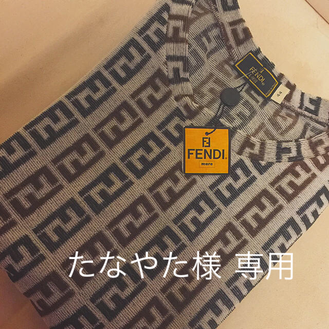 FENDI(フェンディ)のたなやた様専用     FENDI ワンピース 新品 未使用品 レディースのワンピース(ひざ丈ワンピース)の商品写真