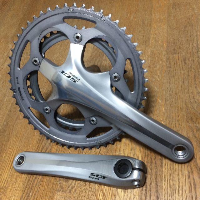 SHIMANO - SHIMANO 105 FC-5700 クランクセット 53-39T 172.5
