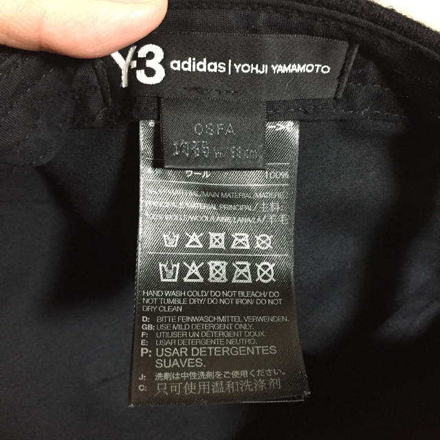 Y-3(ワイスリー)の専用 メンズの帽子(キャップ)の商品写真