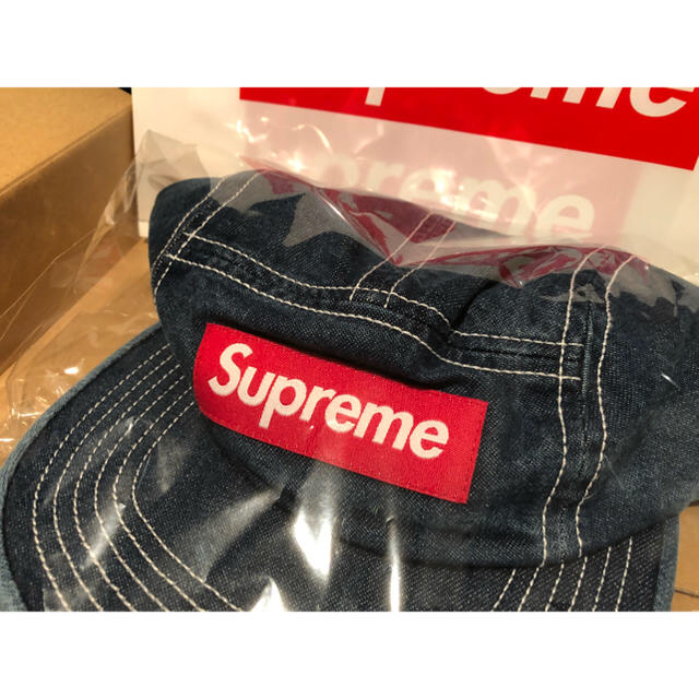 希少【デニム】新品未使用 未開封 18ss Supreme Denim Cap