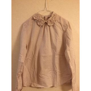 ドットアンドストライプスチャイルドウーマン(Dot&Stripes CHILDWOMAN)のお花モチーフブラウス(シャツ/ブラウス(長袖/七分))