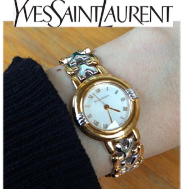 Saint Laurent(サンローラン)の極美品YvesSaint Laurent レディースのファッション小物(腕時計)の商品写真