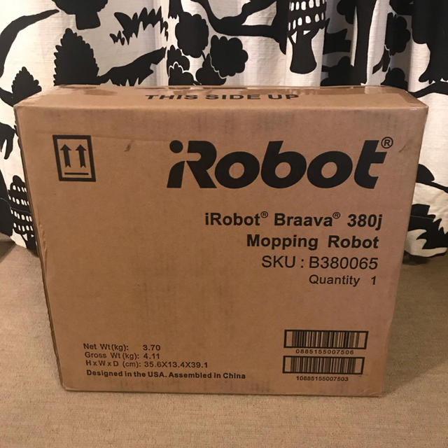 iRobot(アイロボット)のブラーバ380j iRobotBraava380jb380065【新品・未開封】 スマホ/家電/カメラの生活家電(掃除機)の商品写真
