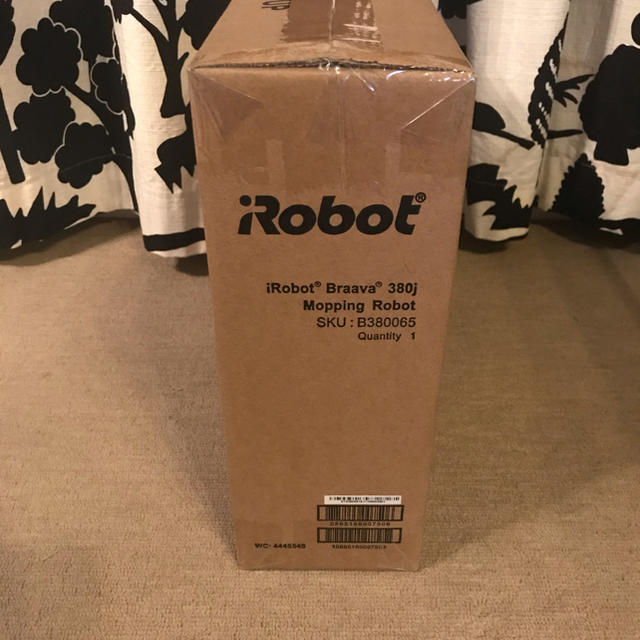 iRobot(アイロボット)のブラーバ380j iRobotBraava380jb380065【新品・未開封】 スマホ/家電/カメラの生活家電(掃除機)の商品写真