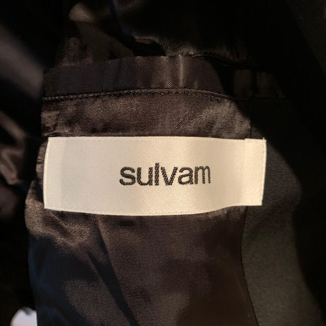 Yohji Yamamoto(ヨウジヤマモト)のsulvam サルバム ショートジャケット メンズのジャケット/アウター(テーラードジャケット)の商品写真