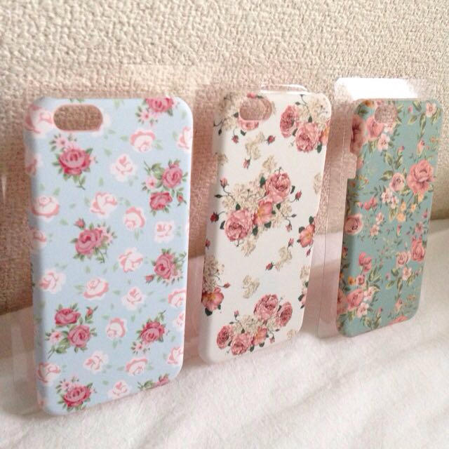 iPhone6 ケース レトロ 花柄♡ スマホ/家電/カメラのスマホアクセサリー(モバイルケース/カバー)の商品写真