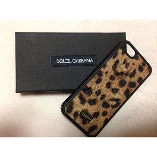 ドルチェアンドガッバーナ(DOLCE&GABBANA)のドルガバ レオパードiphone5ケース(モバイルケース/カバー)