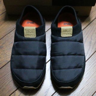 テバ(Teva)のTeva テバ 24cm エンバー モック 2 EMBER MOC 2 ブラック(スリッポン/モカシン)