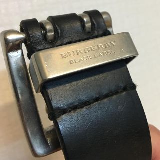 バーバリーブラックレーベル(BURBERRY BLACK LABEL)のBurberry black label ベルト中古(ベルト)