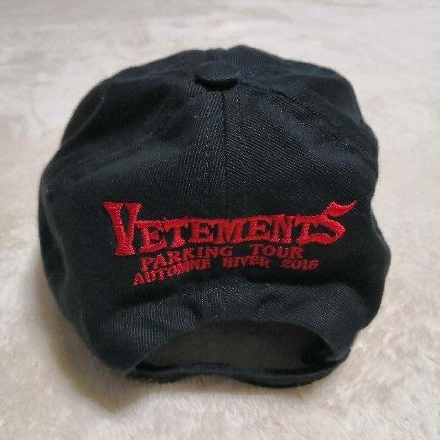 VETEMENTS ヴェトモン 16aw PARKING TOUR CAP帽子