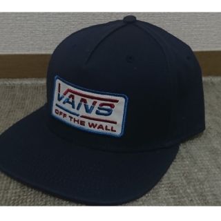 ヴァンズ(VANS)の【希少】 VANS バンズ キャップ スナップバック ネイビー  帽子(キャップ)