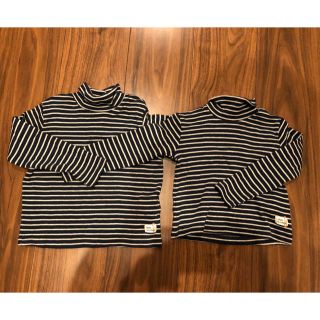 ザラキッズ(ZARA KIDS)の専用です★ザラベイビー ボーダーロンT 90.70 2枚セット(Ｔシャツ)