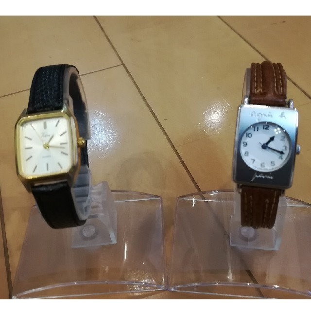 agnes b.(アニエスベー)の【CITIZEN&agnes b】クォーツ時計　二本セット レディースのファッション小物(腕時計)の商品写真
