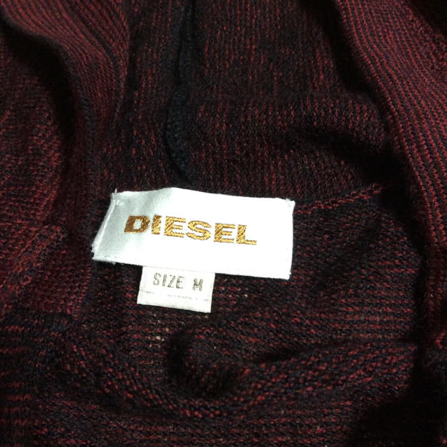 DIESEL(ディーゼル)の専用です☆ディーゼルニットパーカー「美品」 メンズのトップス(ニット/セーター)の商品写真