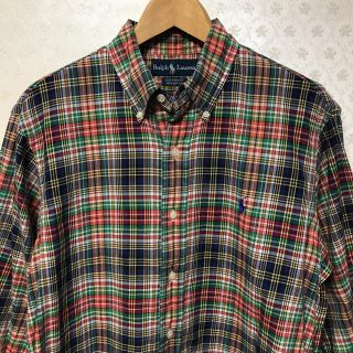 ラルフローレン(Ralph Lauren)の⭐︎ラルフローレン⭐︎カラフルチェック⭐︎ボタンダウンシャツ(シャツ)