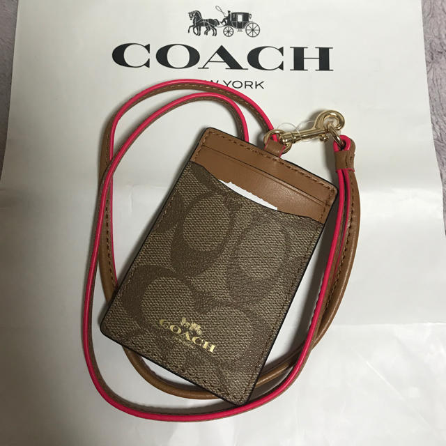 100 安心保証 新品 コーチ Coach パスケース シグネチャー ペア 予約販売品 Rhythmecamp Com