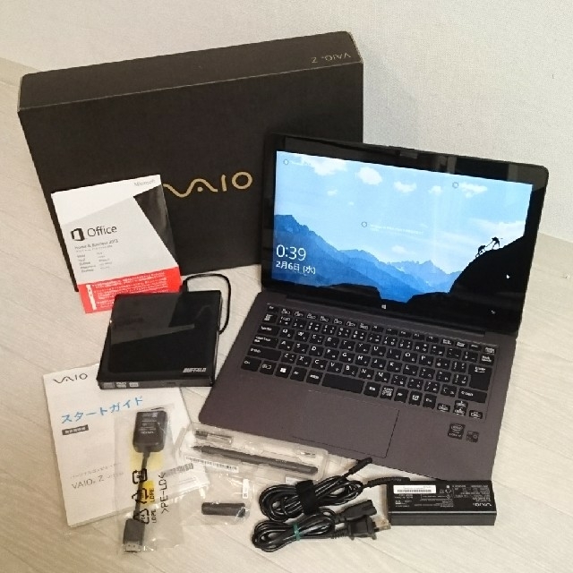 SONY(ソニー)の【極美品】VAIO Zシリーズ 2015年12月発売モデル Office付属☆ スマホ/家電/カメラのPC/タブレット(ノートPC)の商品写真