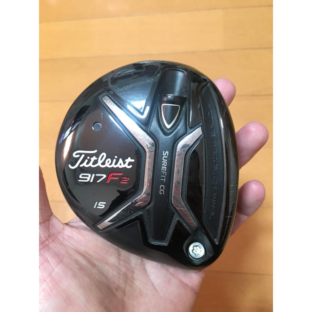 Titleist(タイトリスト)のタイトリスト  モデル：917F2  ロフト：3W（15度） ヘッド単品  スポーツ/アウトドアのゴルフ(クラブ)の商品写真