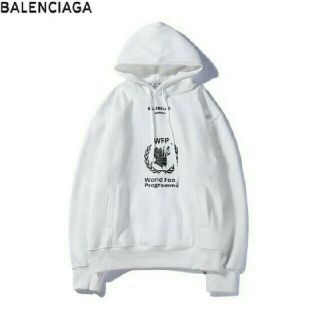 バレンシアガ(Balenciaga)のBalenciaga 裏起毛 メンズパーカー カジュアル(パーカー)