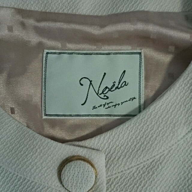Noela(ノエラ)のピンクのワンピとジャケット レディースのワンピース(ミニワンピース)の商品写真