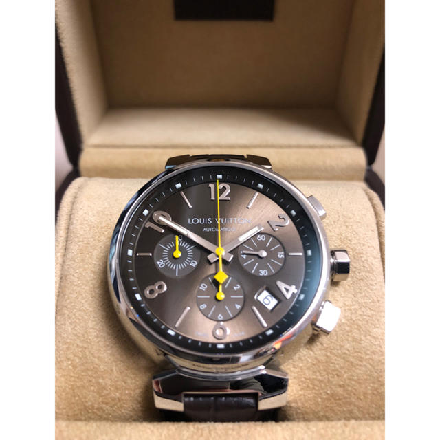 腕時計 タンブール ルイ ヴィトン クロノ メンズ コレクション レア | フリマアプリ ラクマ