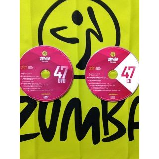 ズンバ(Zumba)のZUMBA　ズンバ　ZIN47　CD ＆ DVD　インストラクター専用 (スポーツ/フィットネス)